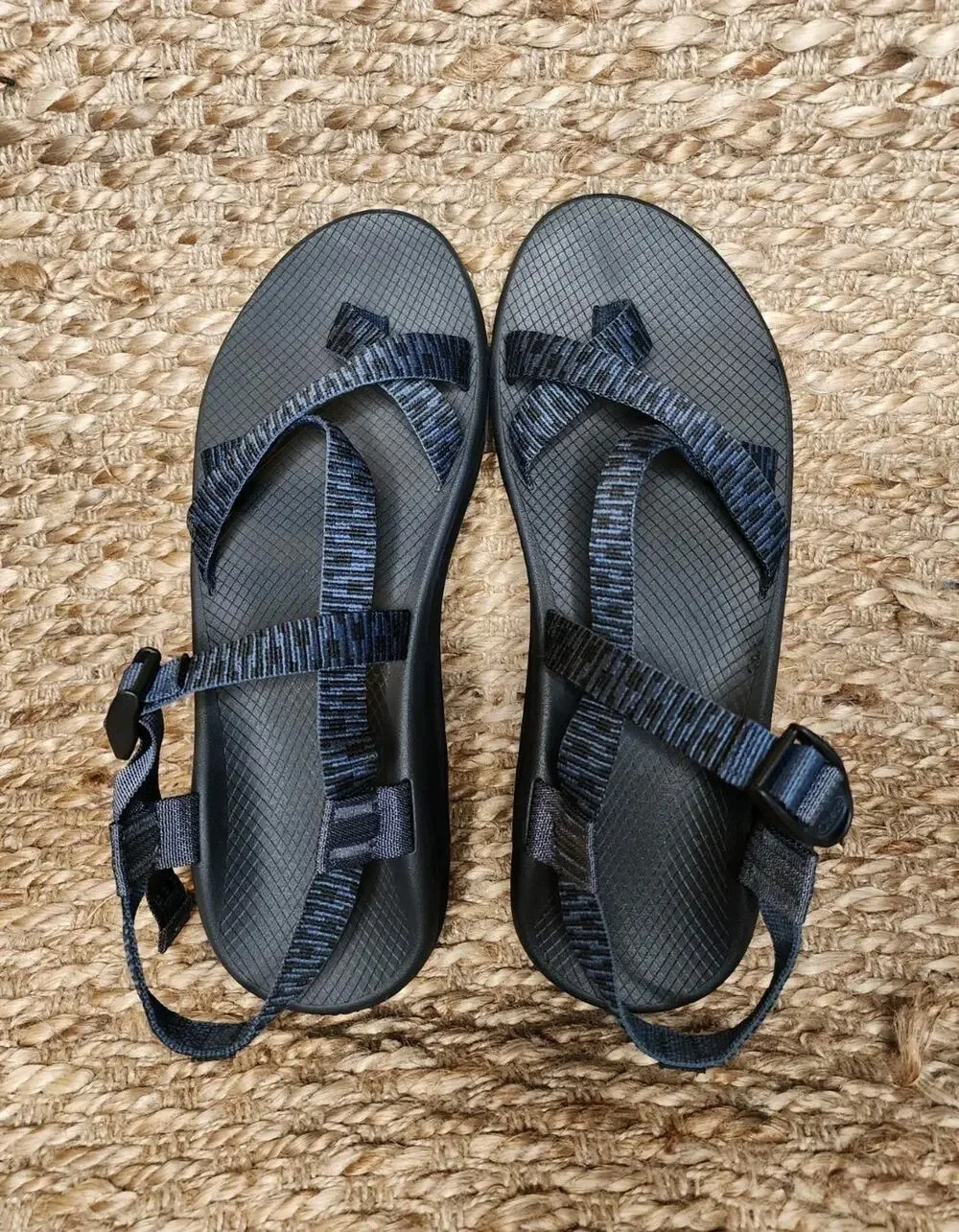 Chaco Men’s Size 14 Navy Blue Black Z2 Classic Sandals Casual Comfort Outdoor